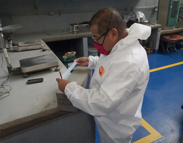 laboratorio control calidad